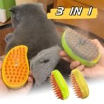 PET ELECTRIC SPRAY MASSAGE COMB STEAM BRUSH
