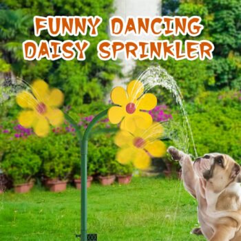 Garden Sprinkle Plastic Sprinkler Sunflower Sprinkler Garden Work Tool Adjustable Sprinklers And Garden Hoses